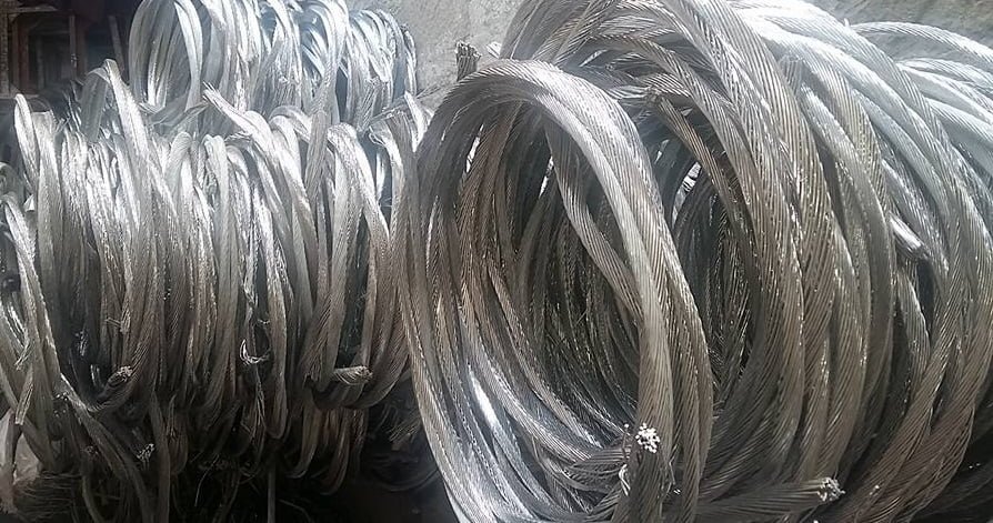 Grupe Africa aluminum wire scrap for sale in bulk