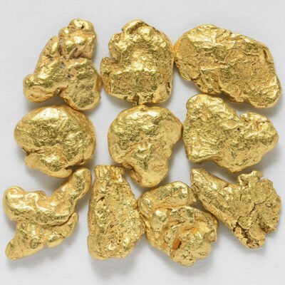 Raw Gold Nuggets