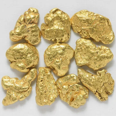 Raw Gold Nuggets