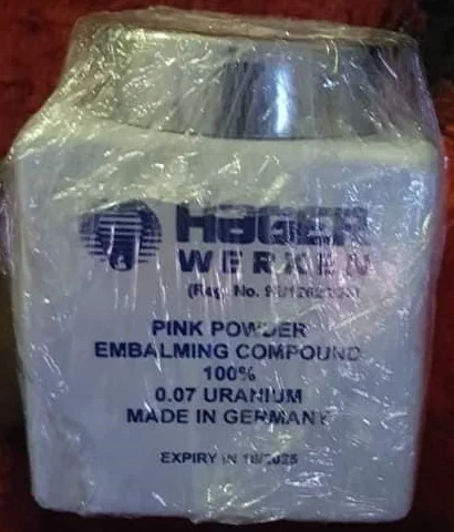 Hager Werken Embalming Powder